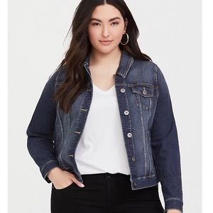 Torrid Denim Jacket Size 2 18/20